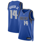 Choea D.Mavericks #14 Morez Johnson Jr. Blue Swingman Jerseys - Icon Edition
