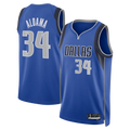 Choea D.Mavericks #34 Santi Aldama Blue Icon Edition Swingman Stitched Jerseys