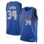 Choea D.Mavericks #34 Santi Aldama Blue Icon Edition Swingman Stitched Jerseys
