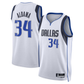 Choea D.Mavericks #34 White Santi Aldama Association Edition Swingman Stitched Jerseys