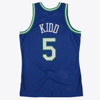 Choea D.Mavericks #5 Jason Kidd Royal 1997 Hardwood Classics Road Swingman  By Mitchell & Ness Stitched Jerseys