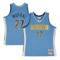 Choea D.Nuggets #27 Jamal Murray Mitchell & Ness Powder Blue 2016-17 Throwback Swingman Jerseys