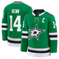 Choea D.Stars #14 Jamie Benn Kelly Green Home Premium Jerseys