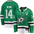 Choea D.Stars #14 Jamie Benn Kelly Green Home Premium Jerseys