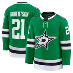 Choea D.Stars #21 Jason Robertson Kelly Green Home Premium Jerseys