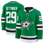 Choea D.Stars #29 Jake Oettinger Kelly Green Home Premium Jerseys