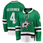 Choea D.Stars #4 Miro Heiskanen Kelly Green Team Color Breakaway Player Jerseys