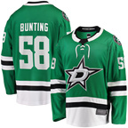 Choea D.Stars #58 Michael Bunting Kelly Green Home Breakaway Jerseys