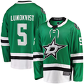Choea D.Stars #5 Nils Lundkvist Kelly Green Home Premier Breakaway Player Jerseys