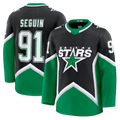 Choea D.Stars #91 Tyler Seguin Black Alternate Premium Jerseys