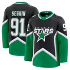 Choea D.Stars #91 Tyler Seguin Black Alternate Premium Jerseys