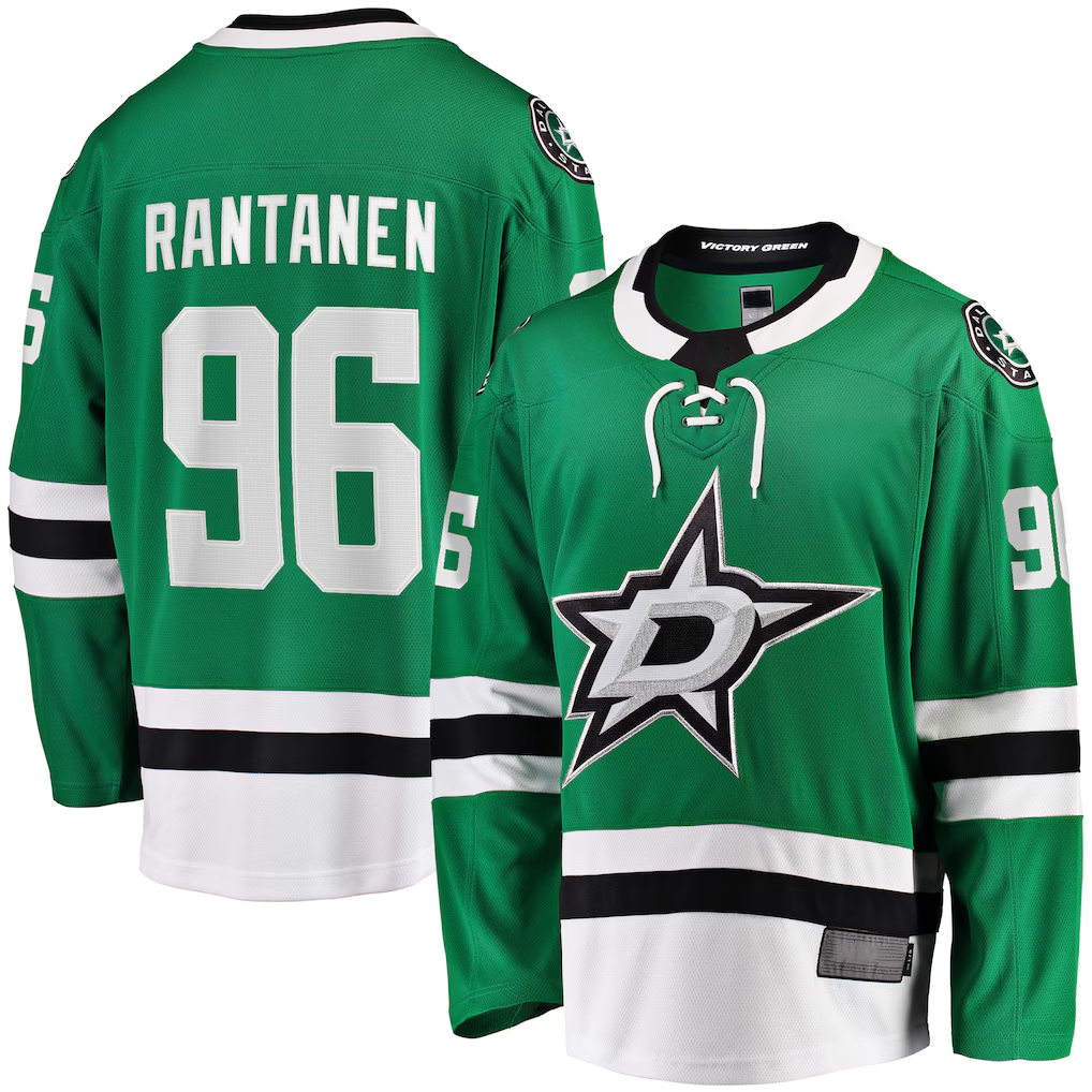 Choea D.Stars #96 Mikko Rantanen Kelly Green Home Breakaway Jerseys