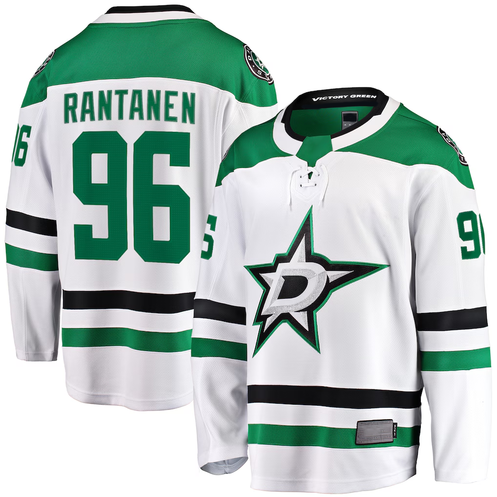 Choea D.Stars #96 Mikko Rantanen White Away Breakaway Jerseys