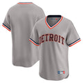 Choea D.Tigers Gray Cooperstown T-shirt Home Game Blank Player Stitched Jerseys