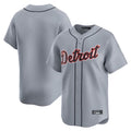 Choea D.Tigers Gray Home Limited Blank Player Stitched Jerseys