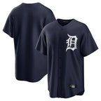 Choea D.Tigers Navy Game Home Blank Player Stitched Jerseys