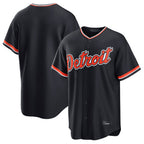 Choea D.Tigers Navy Home Game Blank Player Stitched Jerseys