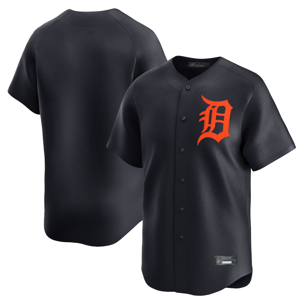 Choea D.Tigers Navy Home Limited Blank Player Stitched Jerseys