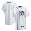 Choea D.Tigers White Home Game Blank Player Stitched Jerseys