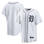 Choea D.Tigers White Home Game Blank Player Stitched Jerseys