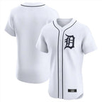 Choea D.Tigers White Limited Elite Home Blank Player Stitched Jerseys