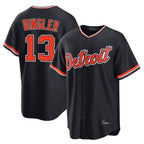 Choea D.Tigers #13 Dillon Dingler Player Navy Home Game Stitched Jerseys