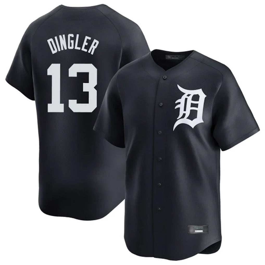 Choea D.Tigers #13 Dillon Dingler Player Navy Home Limited Game Stitched Jerseys