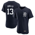 Choea D.Tigers #13 Dillon Dingler Player Navy Limited Elite Home Stitched Jerseys