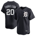 Choea D.Tigers #20 Spencer Torkelson Player Navy Home Limited Game Stitched Jerseys