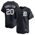 Choea D.Tigers #20 Spencer Torkelson Player Navy Home Limited Game Stitched Jerseys