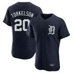 Choea D.Tigers #20 Spencer Torkelson Player Navy Limited Elite Home Stitched Jerseys