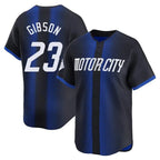 Choea D.Tigers #23 Kirk Gibson Player Navy City Connect Home Limited Stitched Jerseys