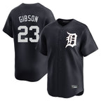 Choea D.Tigers #23 Kirk Gibson Player Navy Home Limited Game Stitched Jerseys