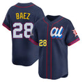 Choea D.Tigers #28 Javier B¡§¡éez Player Navy Limited American League All-Star Edition Stitched Jerseys