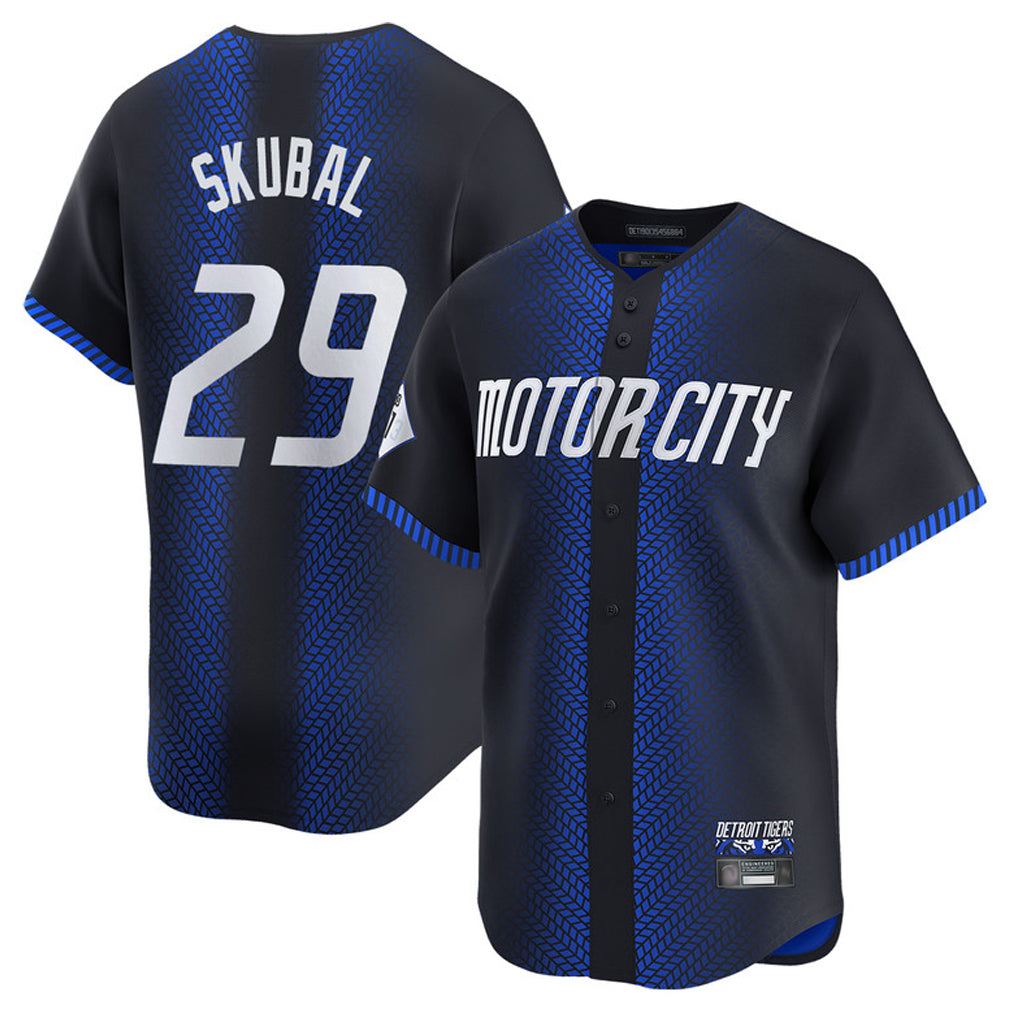 Choea D.Tigers #29 Tarik Skubal Player Navy City Connect Home Limited Stitched Jerseys