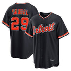 Choea D.Tigers #29 Tarik Skubal Player Navy Home Game Stitched Jerseys