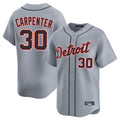Choea D.Tigers #30 Kerry Carpenter Player Gray Home Limited Stitched Jerseys