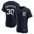 Choea D.Tigers #30 Kerry Carpenter Player Navy Limited Elite Home Stitched Jerseys