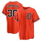 Choea D.Tigers #30 Kerry Carpenter Player Orange Home Game Stitched Jerseys