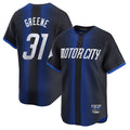 Choea D.Tigers #31 Riley Greene Player Navy City Connect Home Limited Stitched Jerseys
