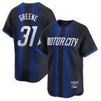 Choea D.Tigers #31 Riley Greene Player Navy City Connect Home Limited Stitched Jerseys