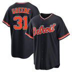 Choea D.Tigers #31 Riley Greene Player Navy Home Game Stitched Jerseys