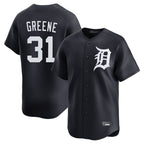 Choea D.Tigers #31 Riley Greene Player Navy Home Limited Game Stitched Jerseys