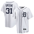 Choea D.Tigers #31 Riley Greene Player White Home Game Stitched Jerseys