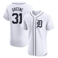 Choea D.Tigers #31 Riley Greene Player White Limited Elite Home Stitched Jerseys