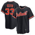 Choea D.Tigers #33 Colt Keith Player Navy Home Game Stitched Jerseys