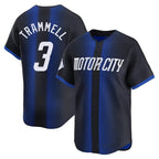 Choea D.Tigers #3 Alan Trammell Player Navy City Connect Home Limited Stitched Jerseys