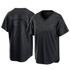 Choea D.Tigers #7 Kevin McGonigle Player Black T-shirt Home Game Stitched Jerseys