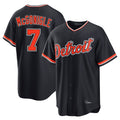 Choea D.Tigers #7 Kevin McGonigle Player Navy Home Game Stitched Jerseys