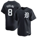 Choea D.Tigers #8 Matt Vierling Player Navy Home Limited Game Stitched Jerseys